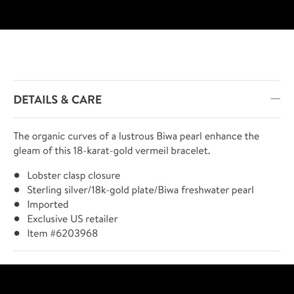 Monica Vinader pearl bracelet - Picture 3 of 4